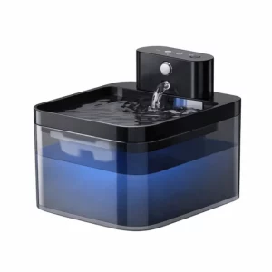 Fontaine à eau pour chat PawPoll 2,2 L noire